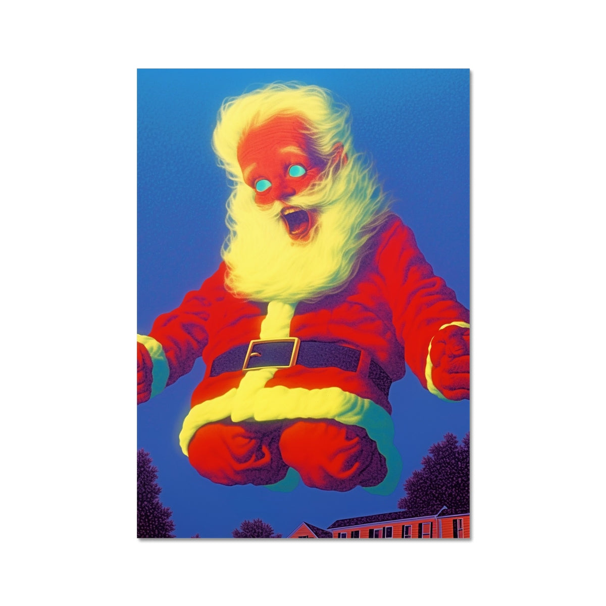 Levitating Clause – Dark Art Print – Fine Art Print by Soulkeeper2099