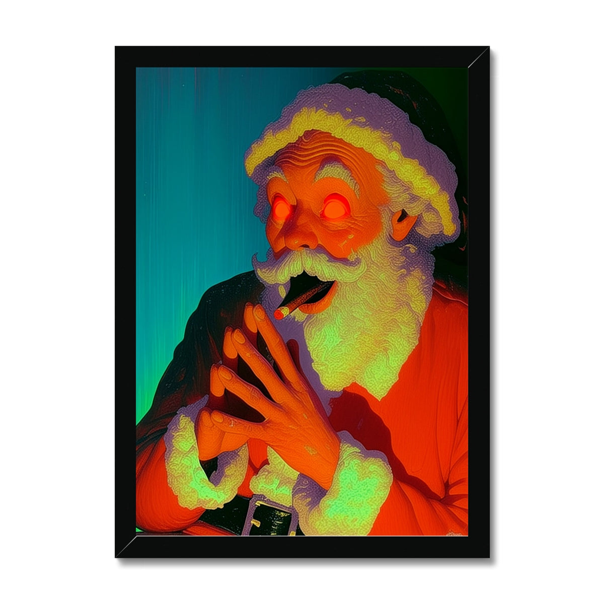 Wish List with Conditions – Dark Art Print – Framed Print by Soulkeeper2099