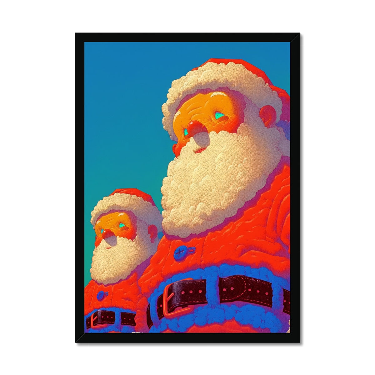 Double Shift – Dark Art Print – Framed Print by Soulkeeper2099
