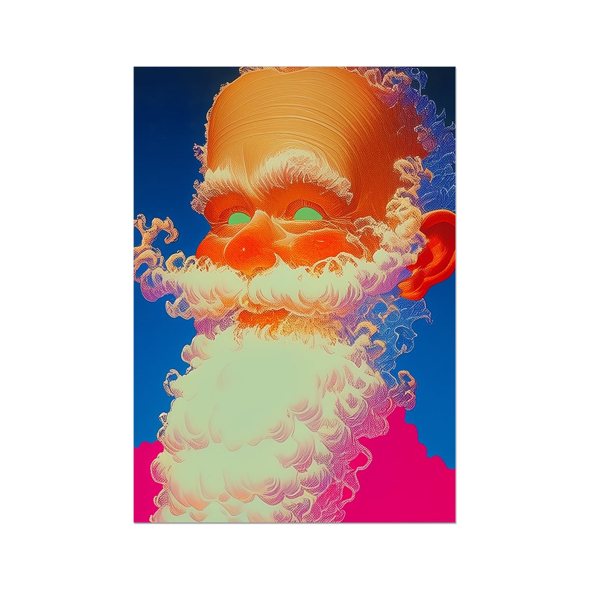 Cloudbeard Detonation – Dark Art Print – Hahnemühle Photo Rag Print by Soulkeeper2099