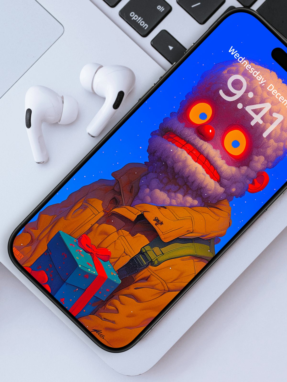 The First Gift of Snowcloud wallpaper