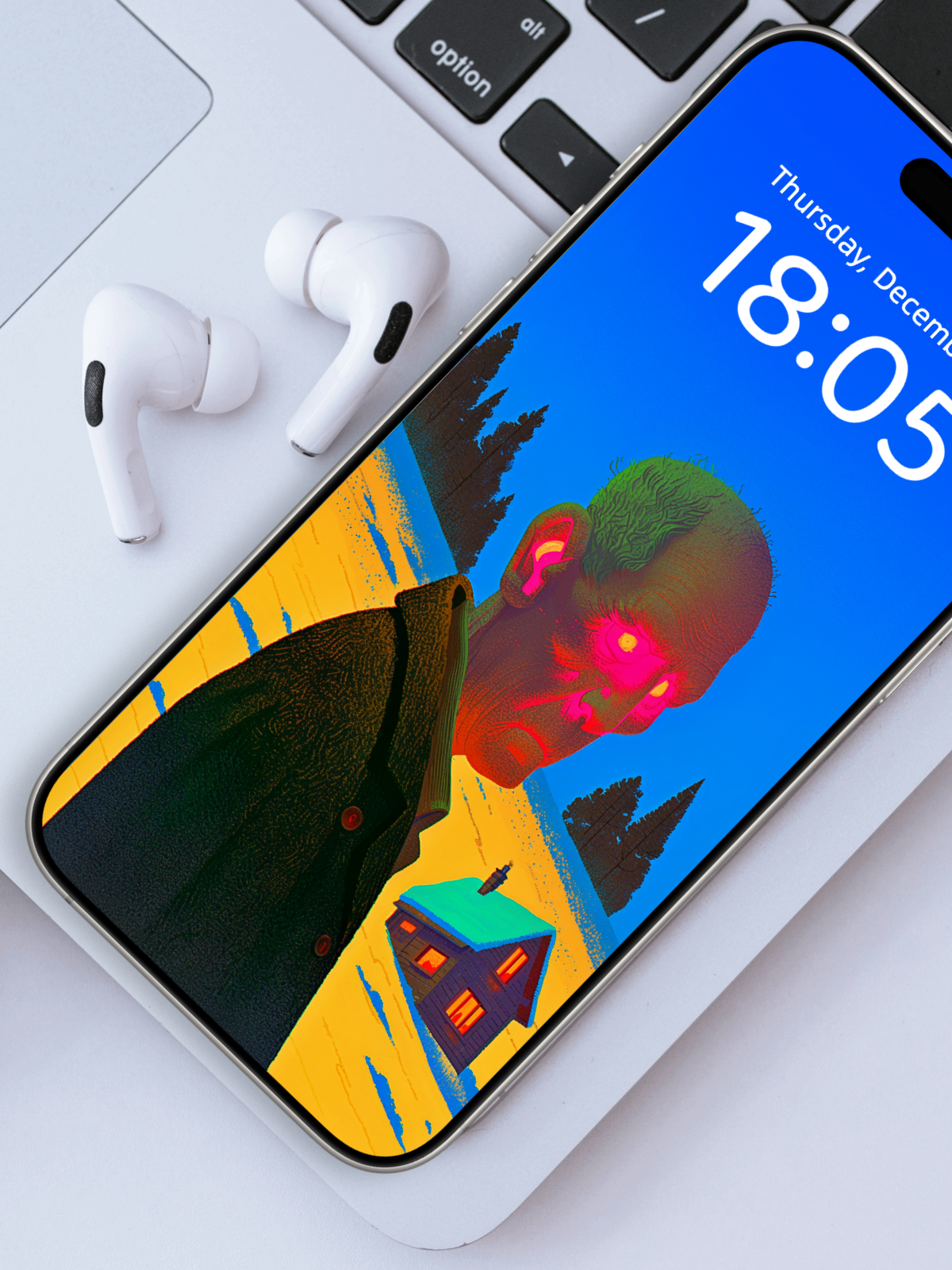 The Slope Watcher wallpaper