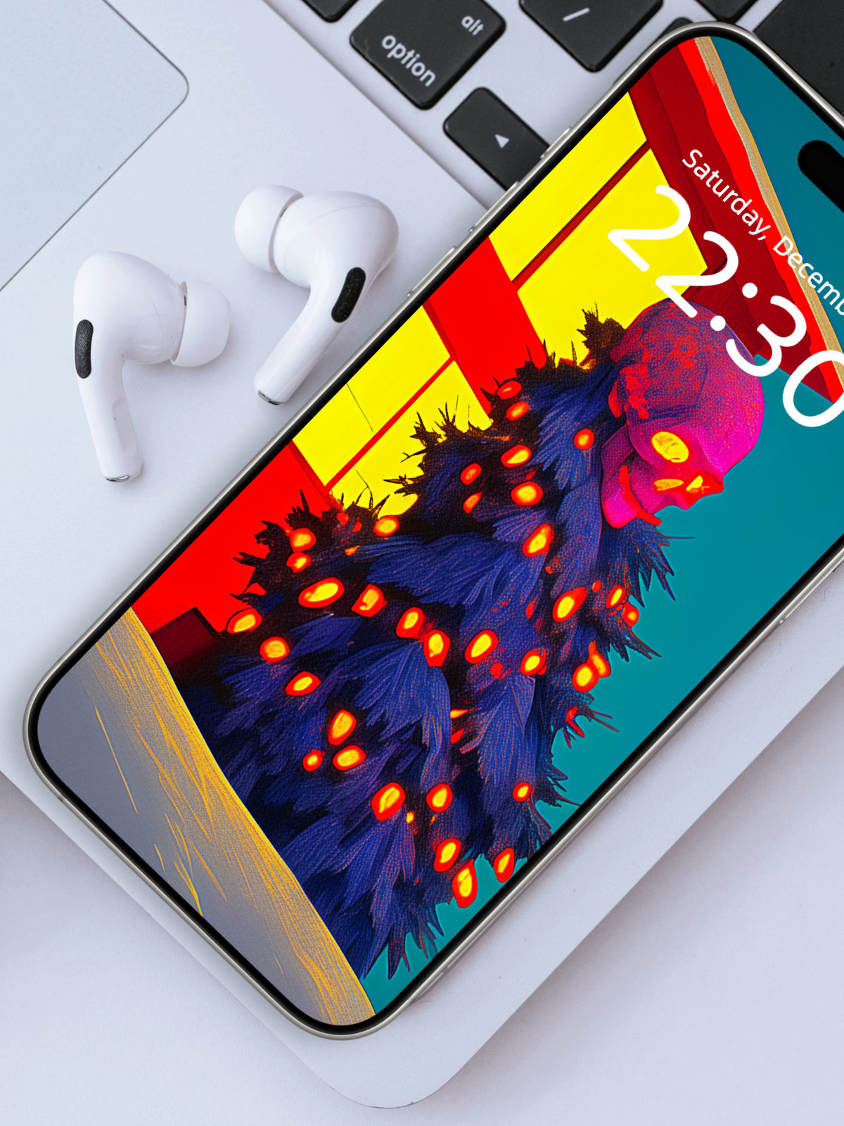 Doorstep Skull Fir wallpaper