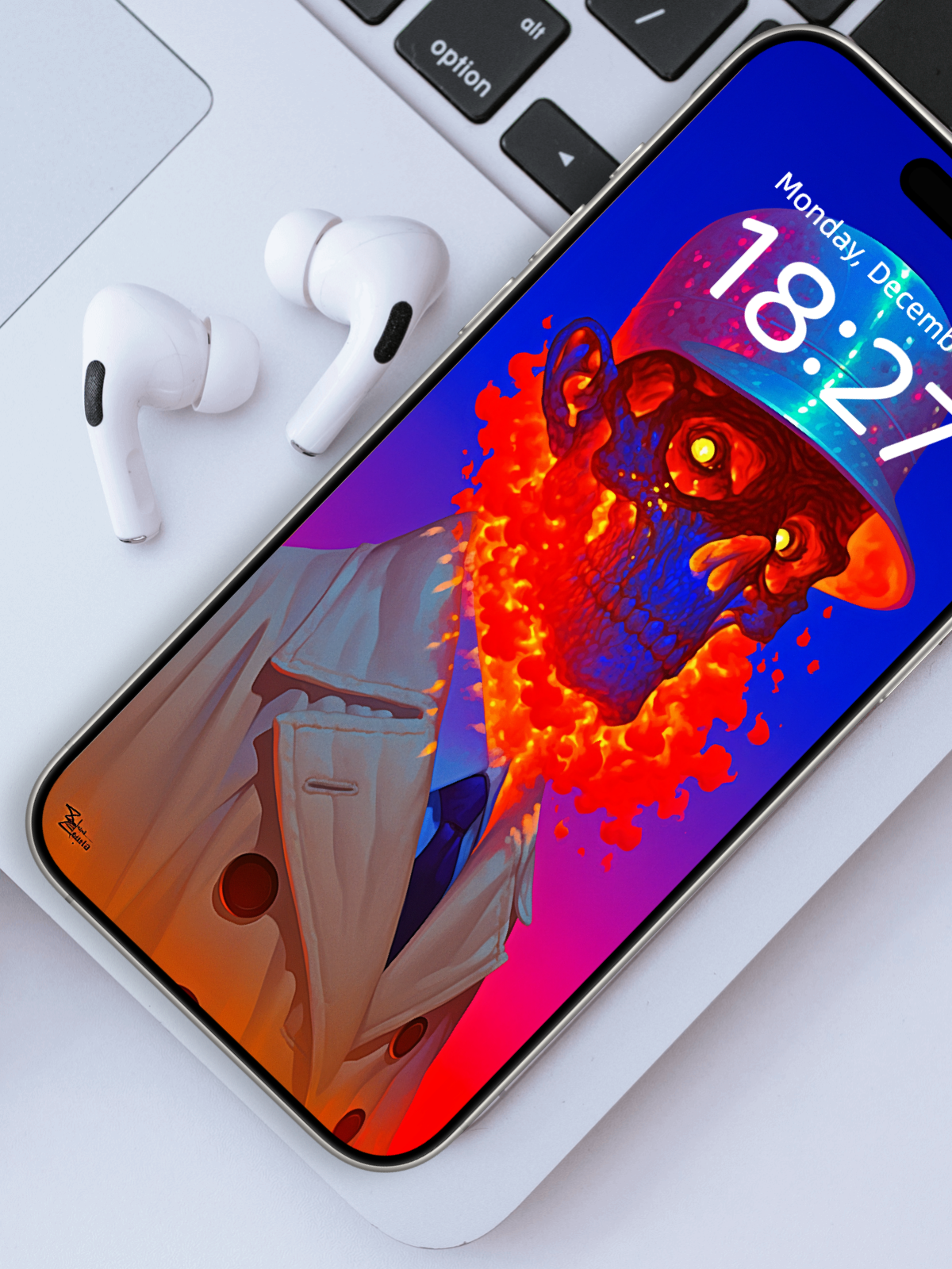 Trenchcoat After the Storm wallpaper