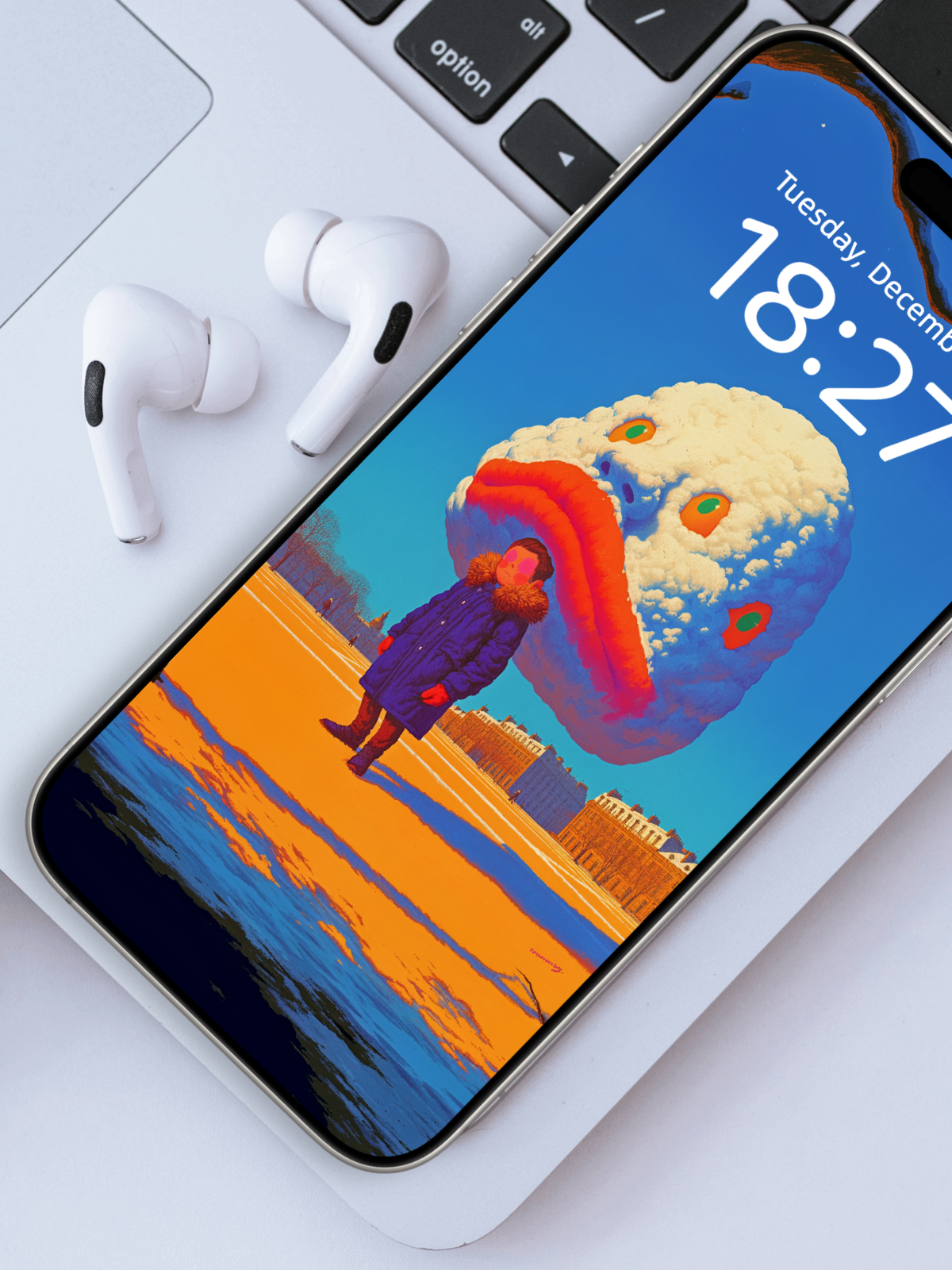 Cotton Colossus wallpaper