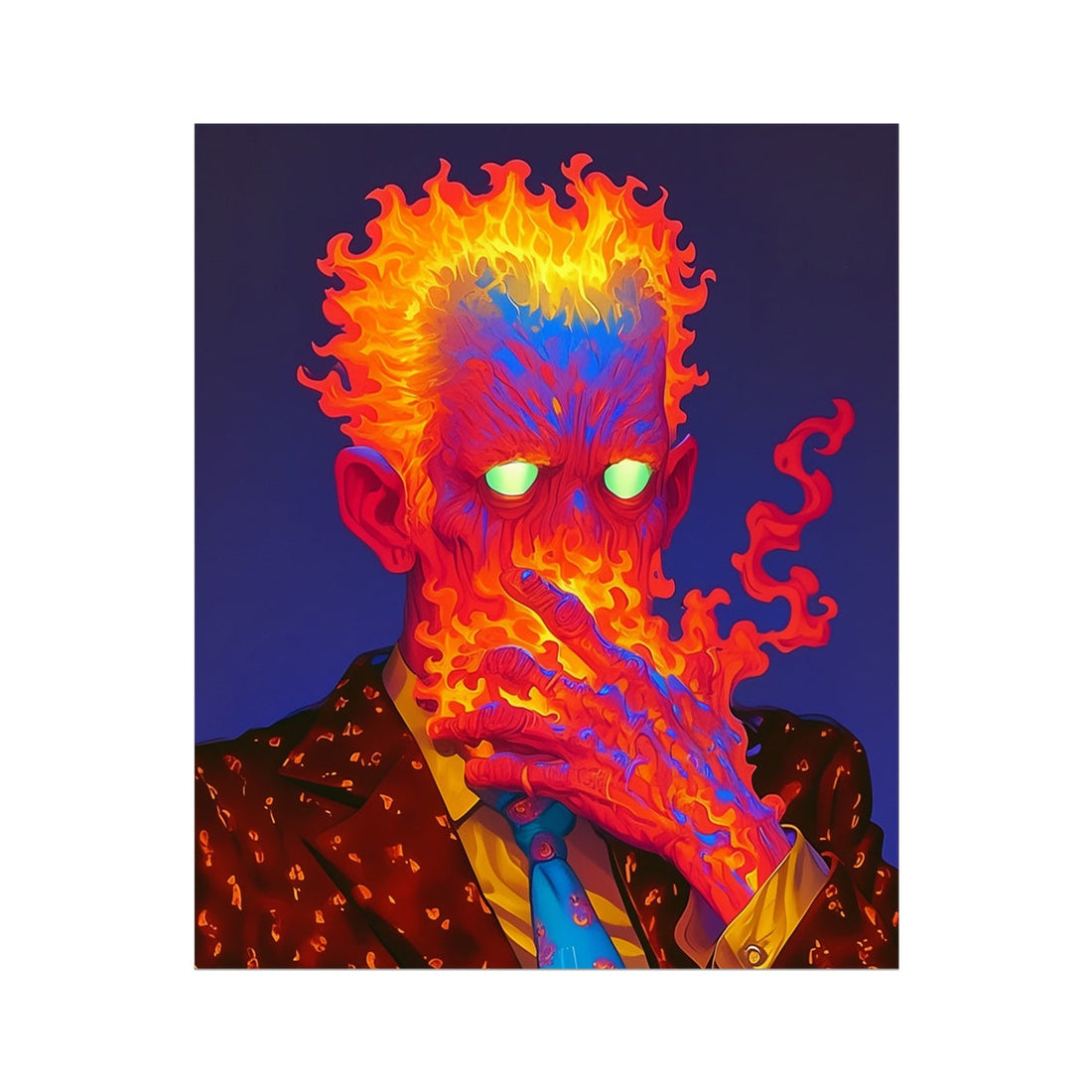 Crown of Self-Censorship — 1/1 Vault Editions surreal portrait, cyberpunk realism, by Soulkeeper.2099