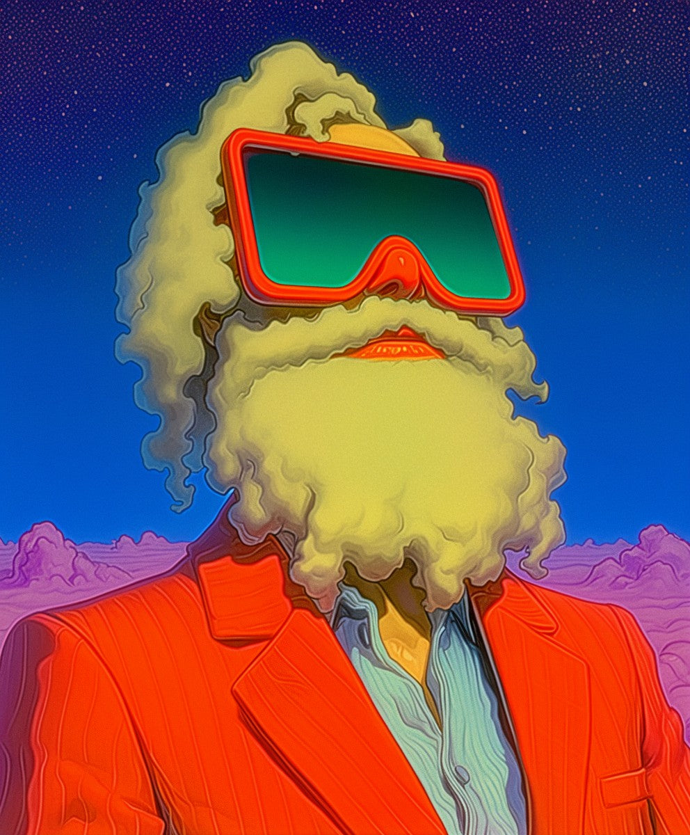 Cloud-Head at Sunset