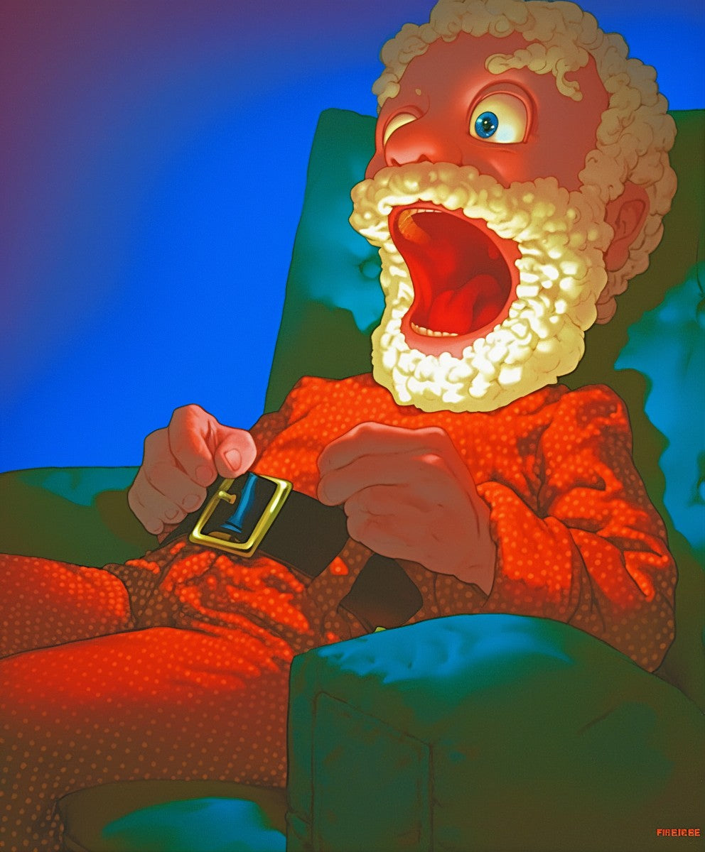 Couch-Side Christmas Scream