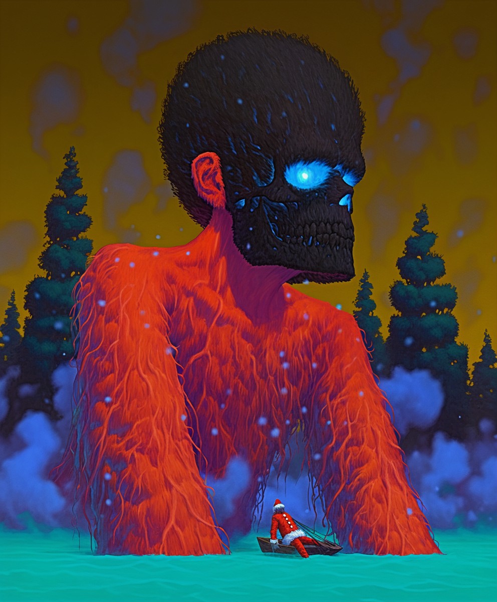 Santa and the Crimson Colossus