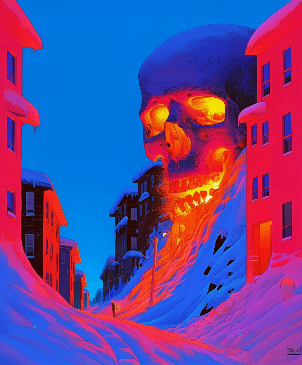 Skull Gorge at the End of the Hill