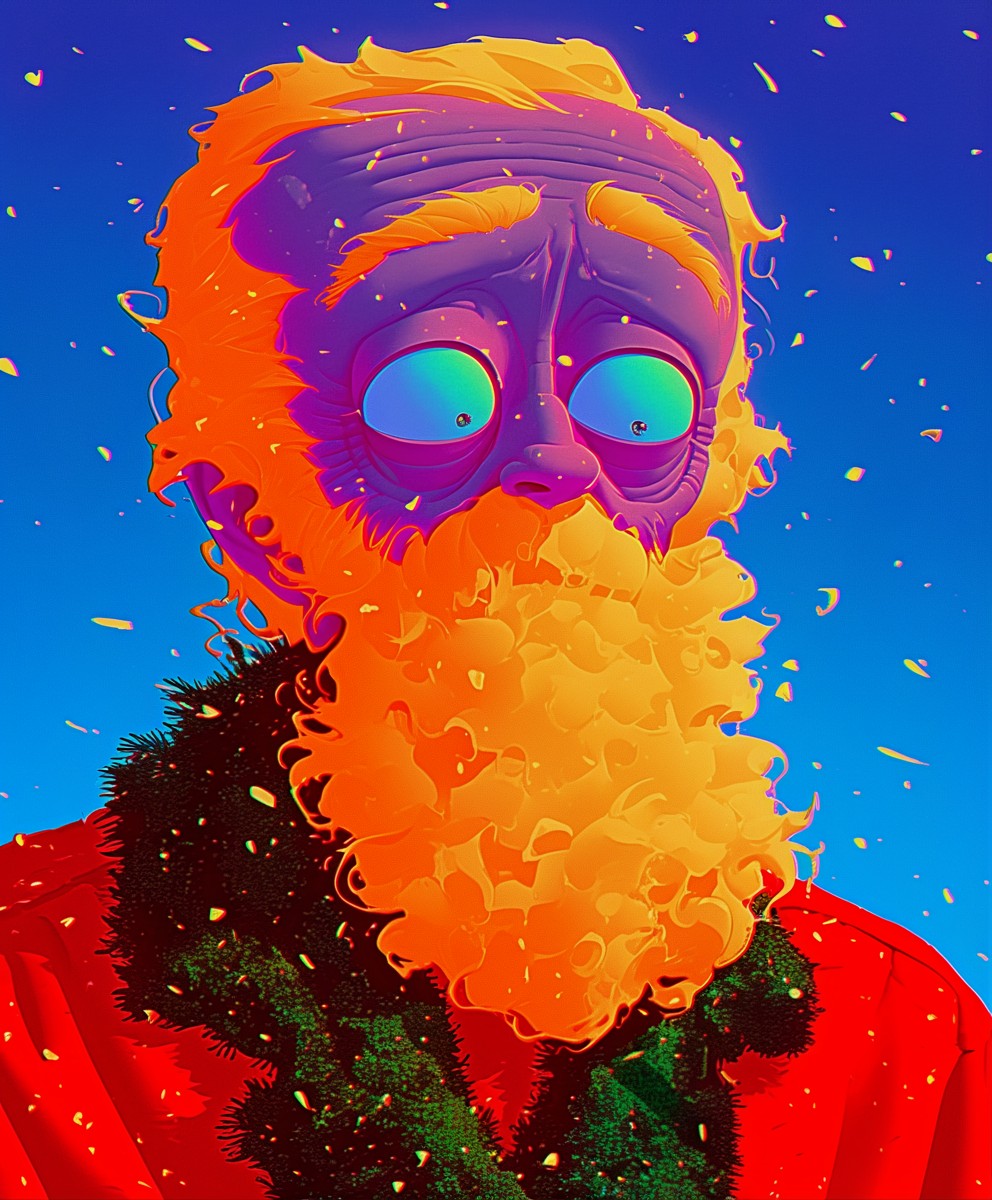 Snowflake Shock Santa