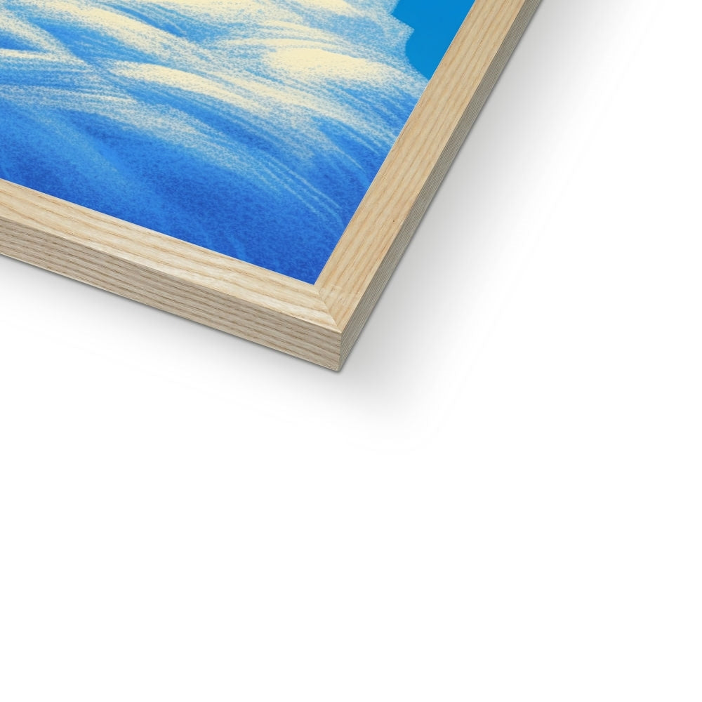 Mi tormenta de nieve amigable — Impresión Enmarcada – Arte Oscuro – Vista 6 by Soulkeeper2099