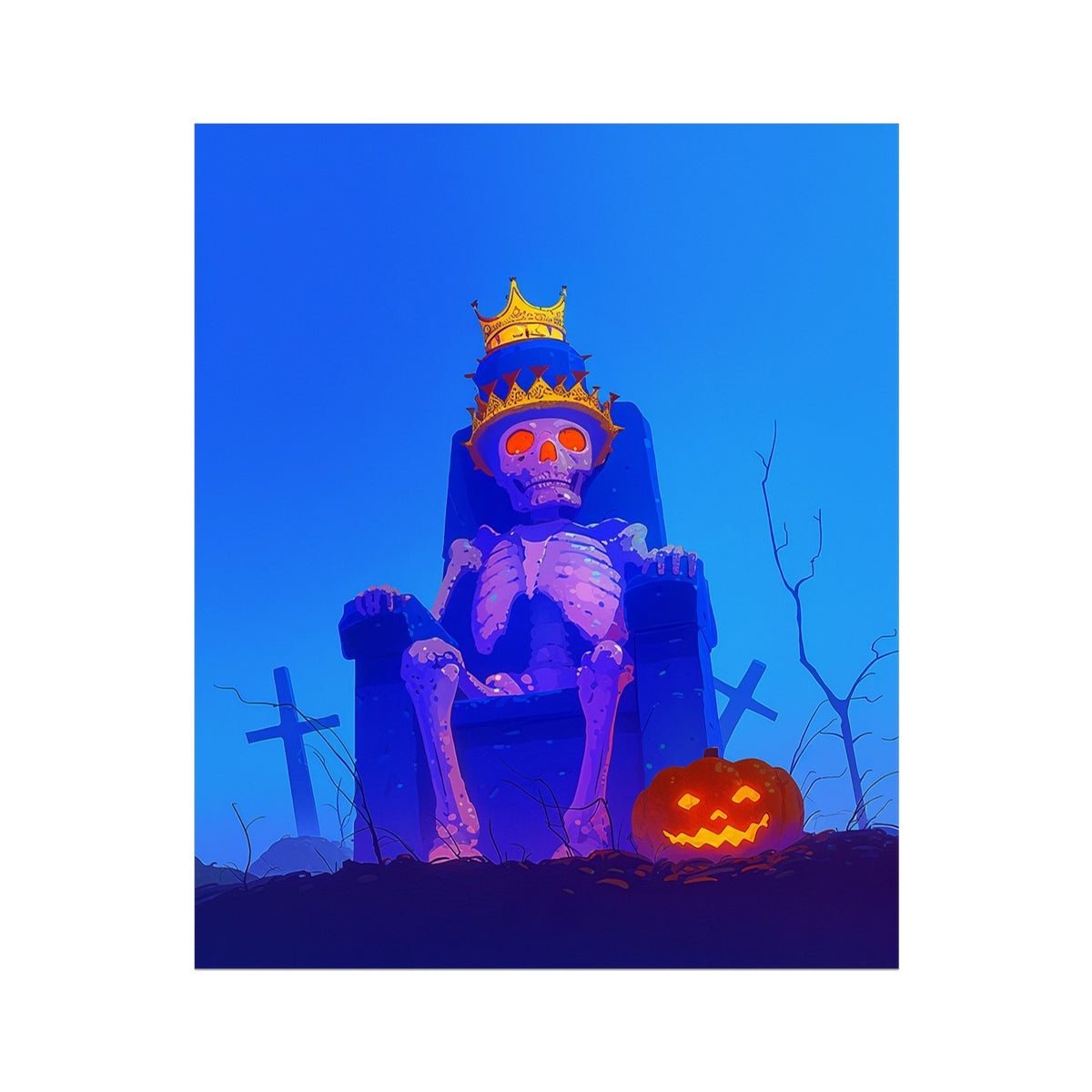 The Throne of Hollow Kings — unframed view 1
