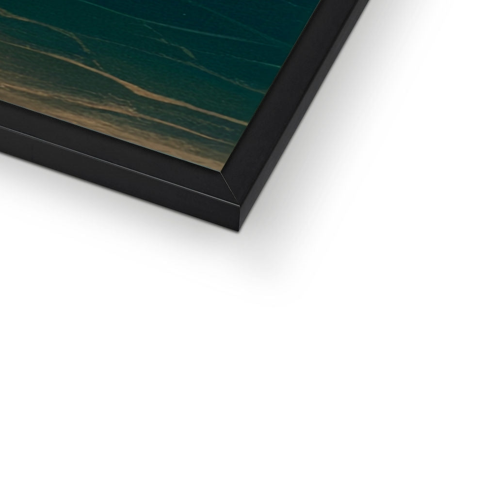 The Floating Garden Ark – Dark Art Print – Framed Print print detail by Soulkeeper2099