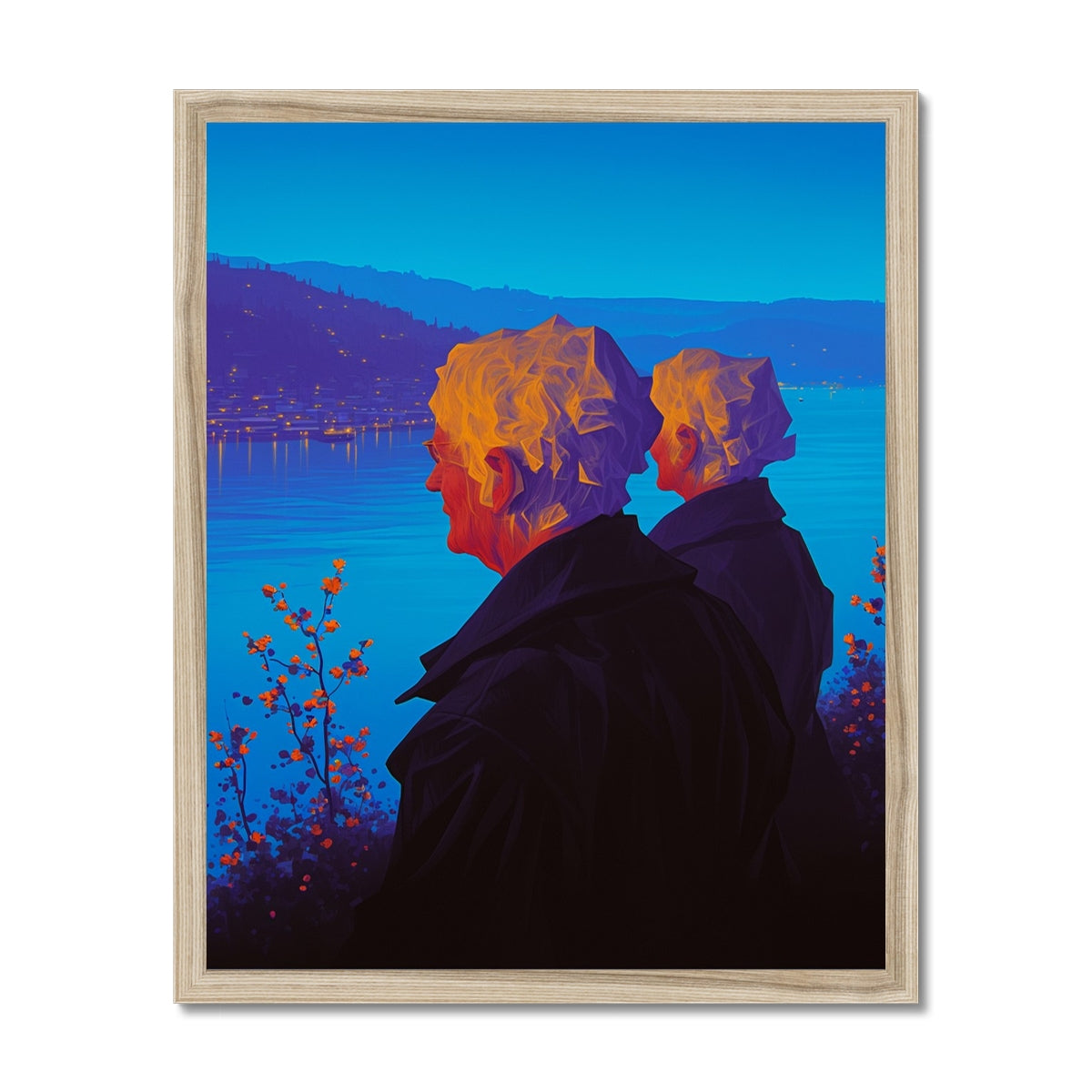  – natural wood framed art print by Soulkeeper2099.