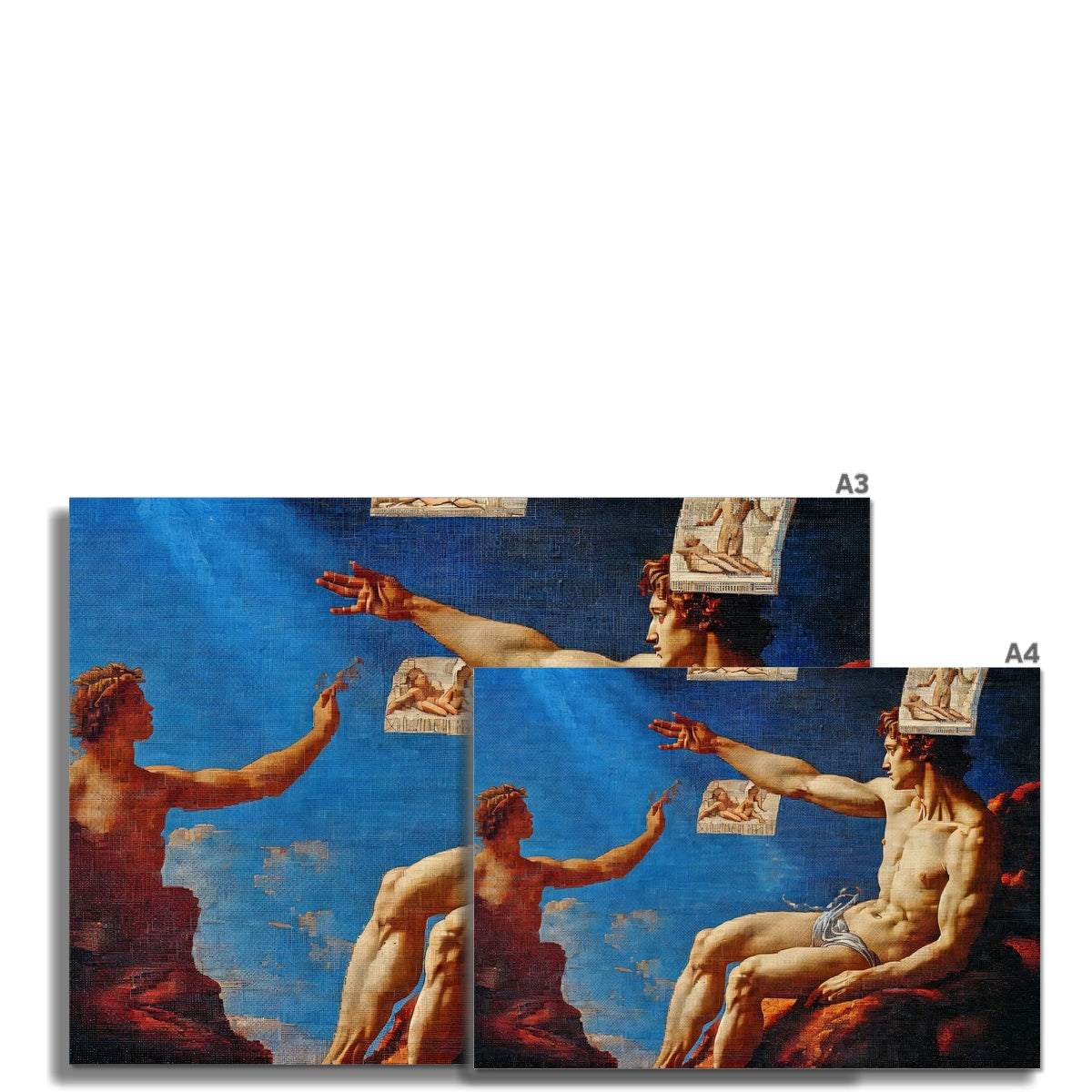 The Reproduction of Creation – Dark Art Print – Fine Art Print detail view by Soulkeeper2099