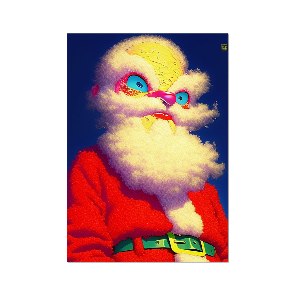 Cloud Bearded Watcher – Dark Art Print – Hahnemühle Photo Rag Print by Soulkeeper2099