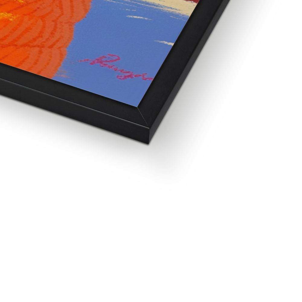Afterlife Lane – Dark Art Print – Framed Print print detail by Soulkeeper2099