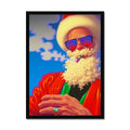 Signal de fumée, Père Noël — Impression encadrée – Art Sombre by Soulkeeper2099