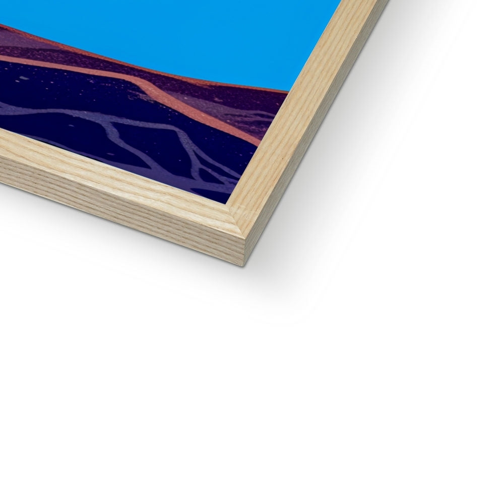 Der leuchtendnasige Drifter — Gerahmter Druck – Dunkler Kunstdruck – Ansicht 6 by Soulkeeper2099