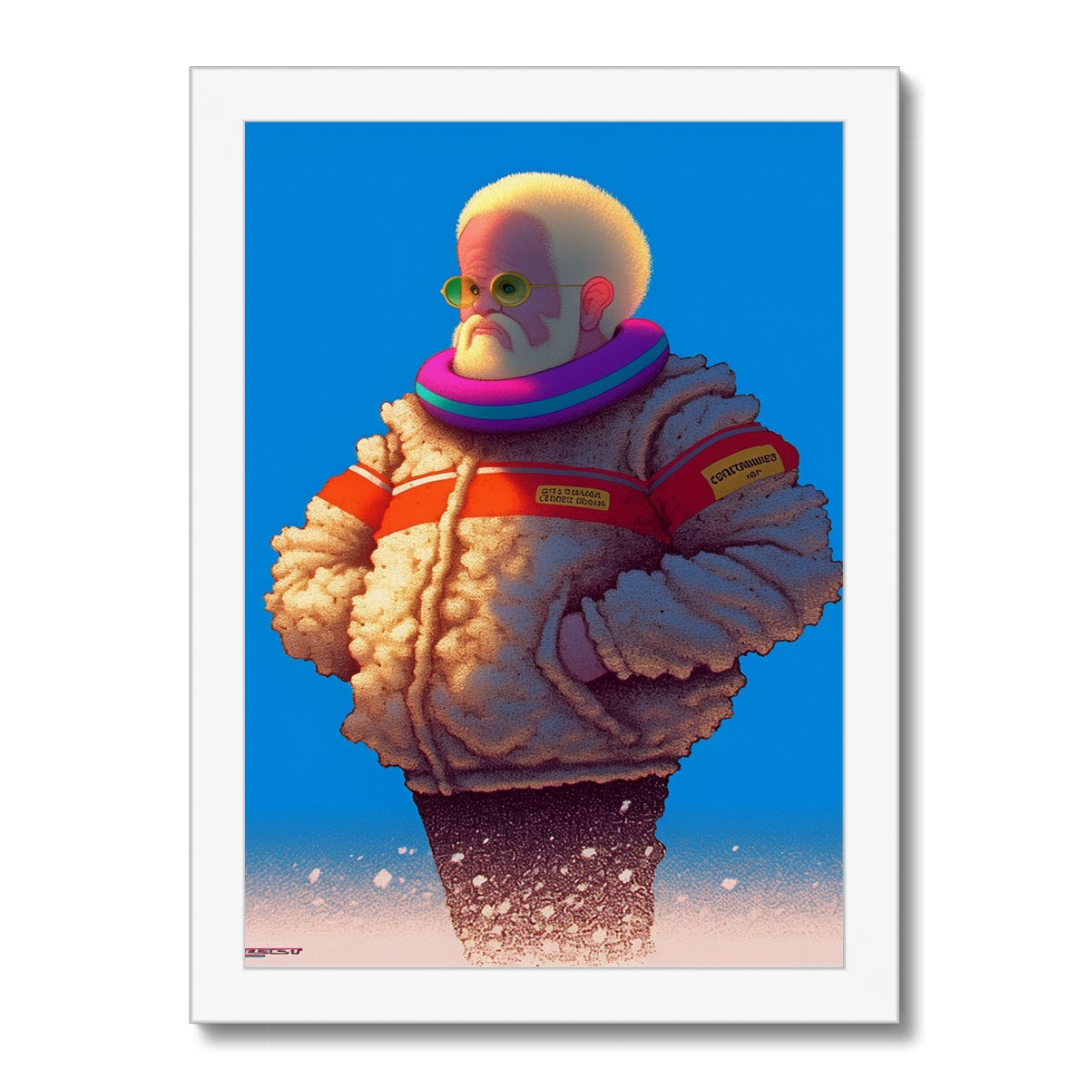 Pasajero de la órbita polar — Impresión Enmarcada – Arte Oscuro – Vista detallada by Soulkeeper2099
