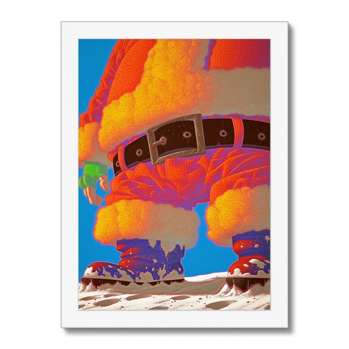 Boots of the Winter Giant – Dark Art Print – Framed Print detail view by Soulkeeper2099