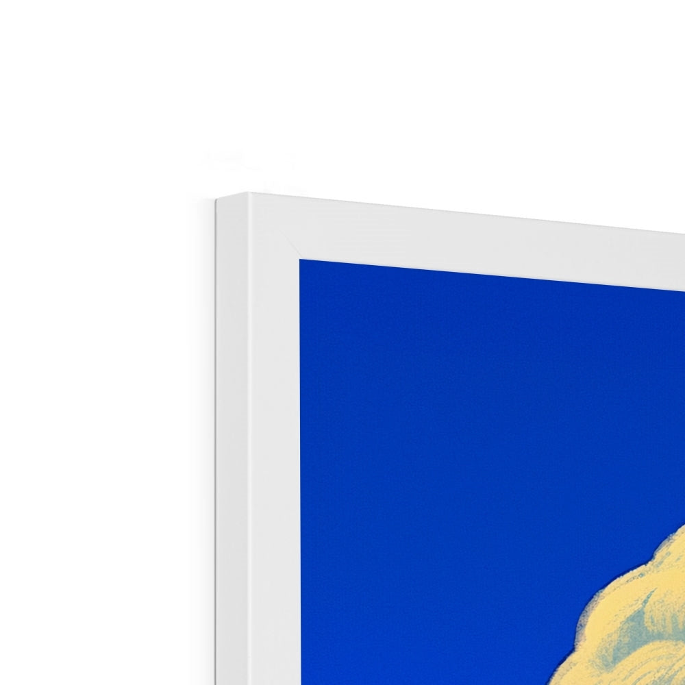 Blizzard Clerk – Surreal Portrait Print – Framed Print view 8 by Soulkeeper2099