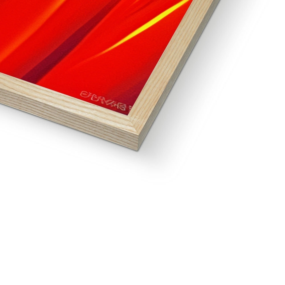 Rauchsignal, Weihnachtsmann — Gerahmter Druck – Dunkler Kunstdruck – Ansicht 6 by Soulkeeper2099
