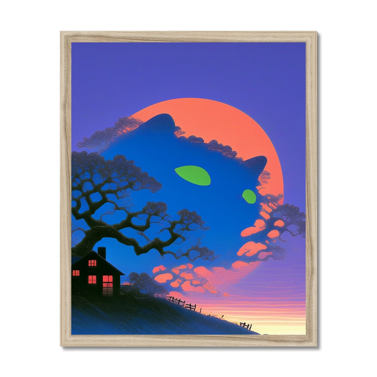 A Shadow Larger Than the Moon — framed view 3