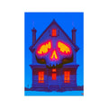 Das Haus mit dem Totenkopf — Hahnemühle Photo Rag Druck – Dunkle Kunst by Soulkeeper2099
