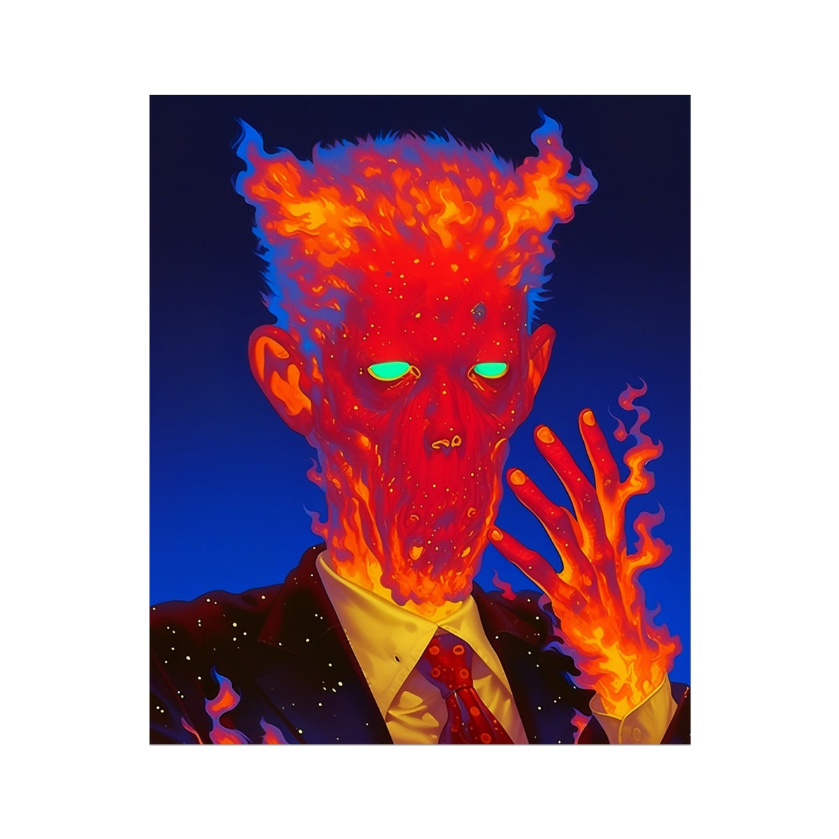 혼파이어 프로토콜 — 하네뮐레 포토 랙 프린트 – 1/1 오리지널 아트 by Soulkeeper2099