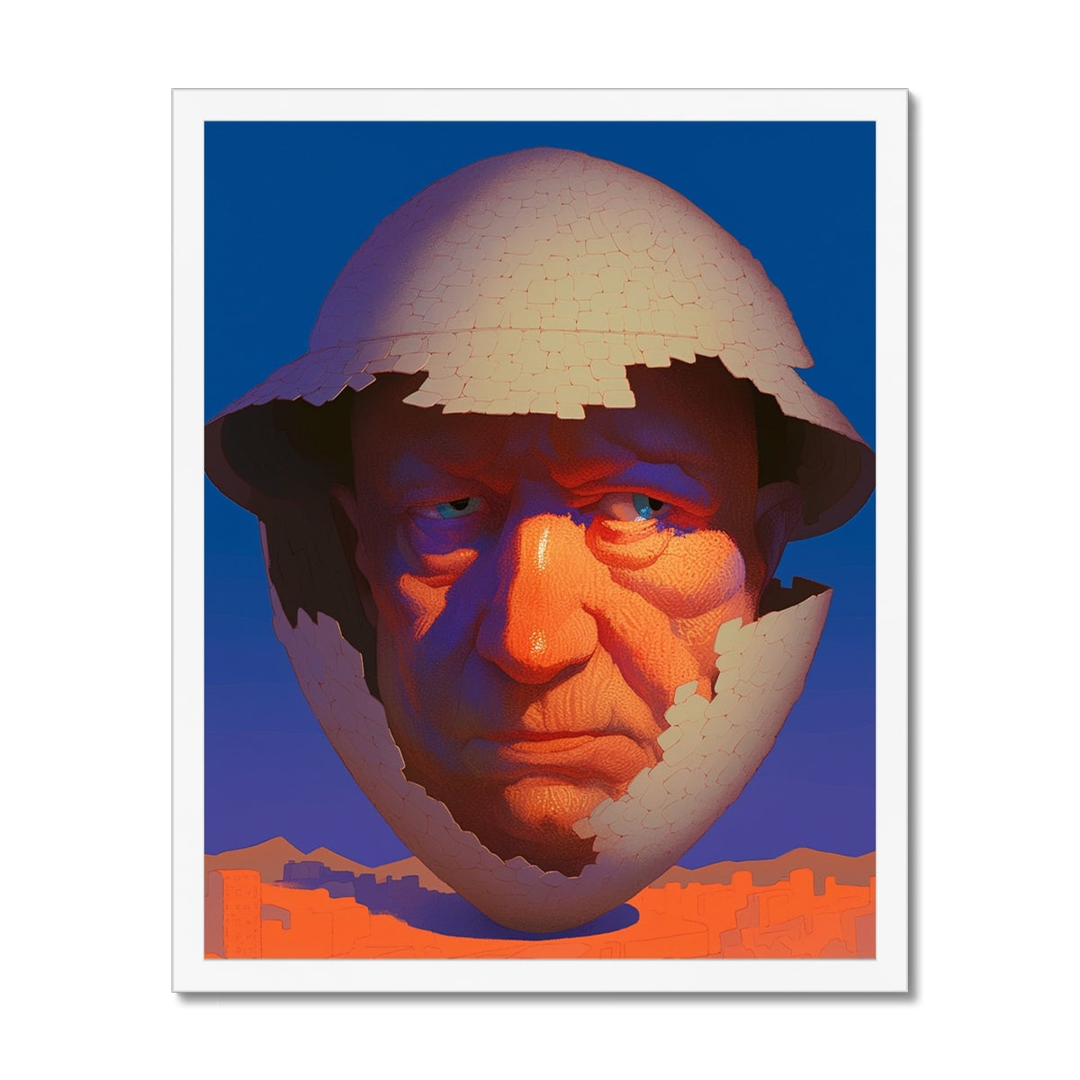  – white framed art print by Soulkeeper2099.