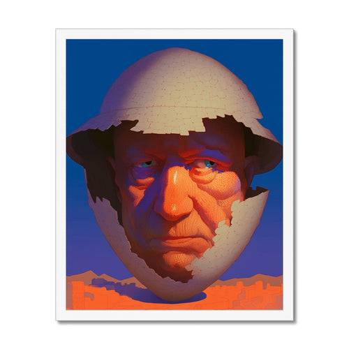  – white framed art print by Soulkeeper2099.