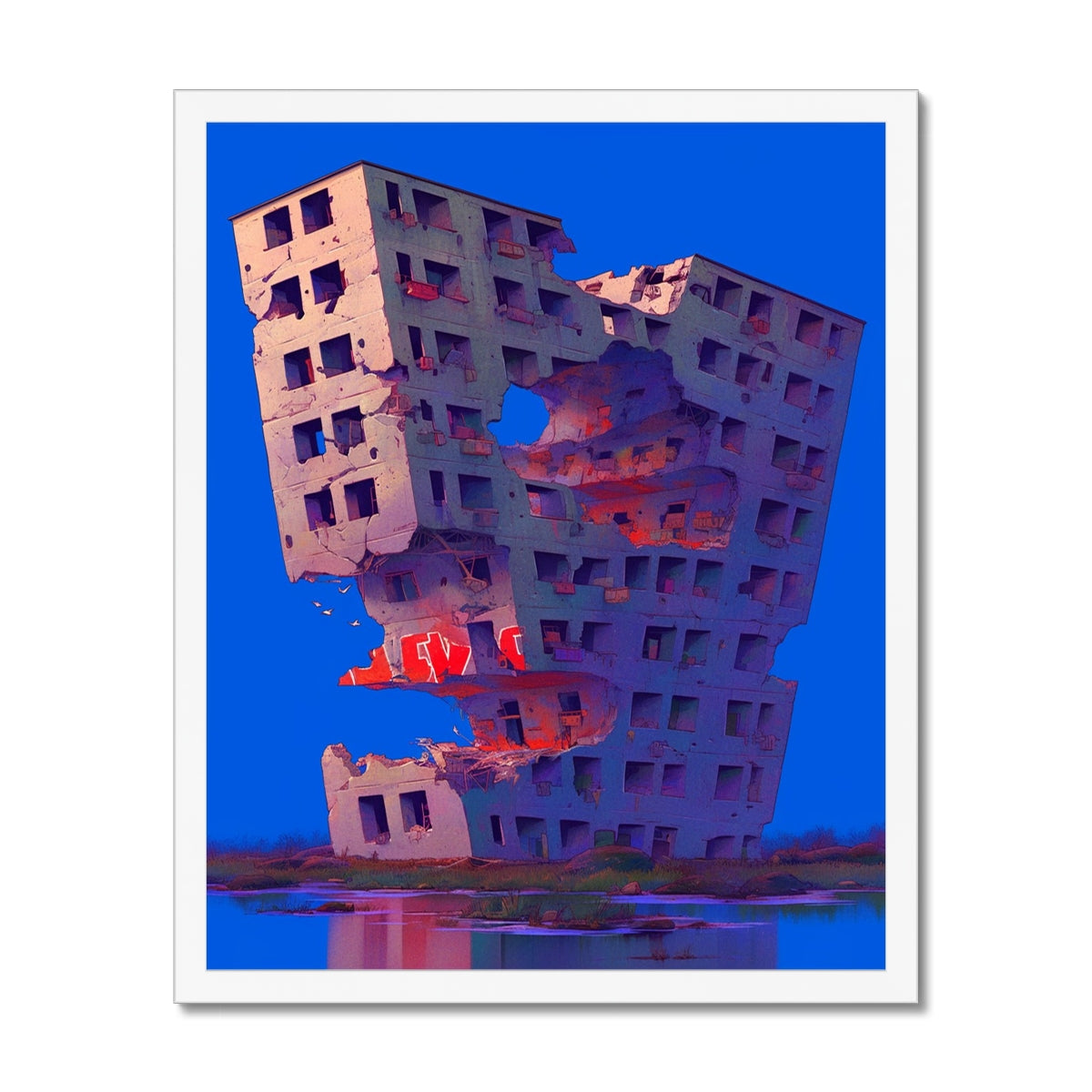  – white framed art print by Soulkeeper2099.