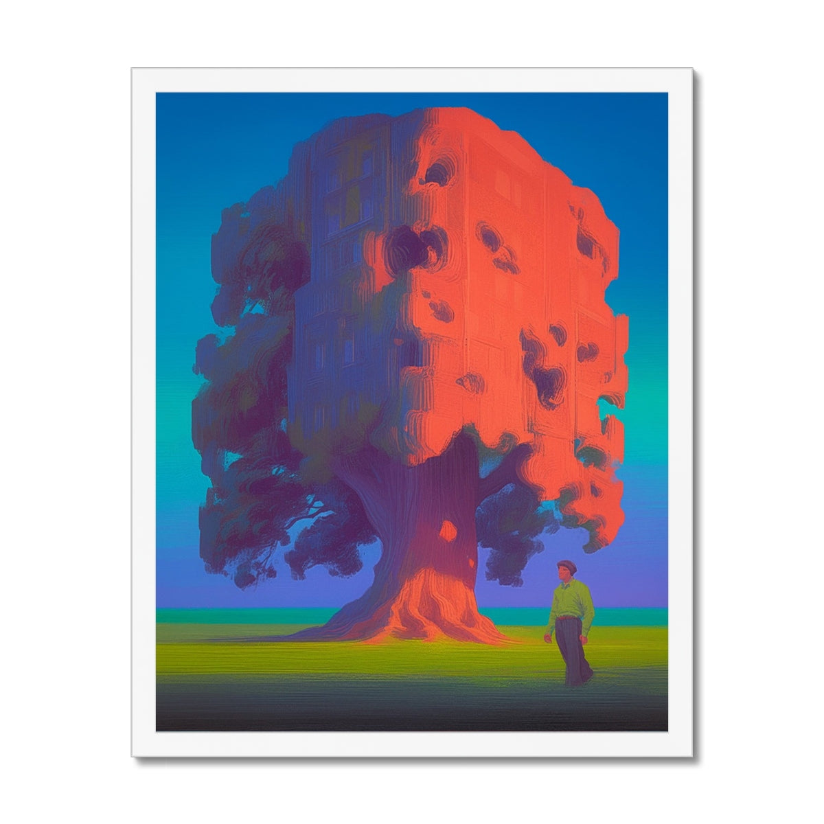  – white framed art print by Soulkeeper2099.