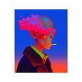 Cigarette of Magenta Silence – 1/1 Original Art – Hahnemühle Photo Rag Print by Soulkeeper2099