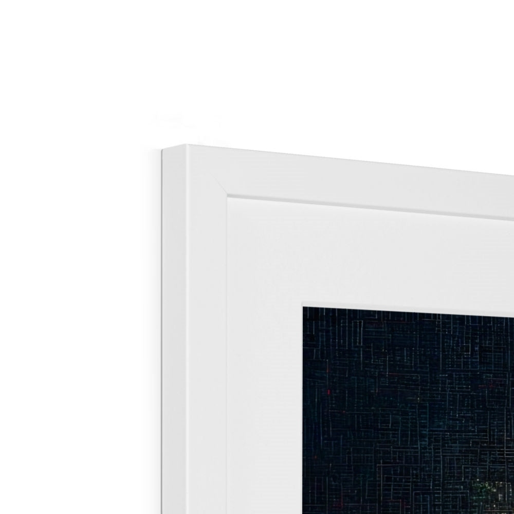 Le fragment numérique de la foi Impression encadrée et montée – Art Sombre – Vue 8 by Soulkeeper2099