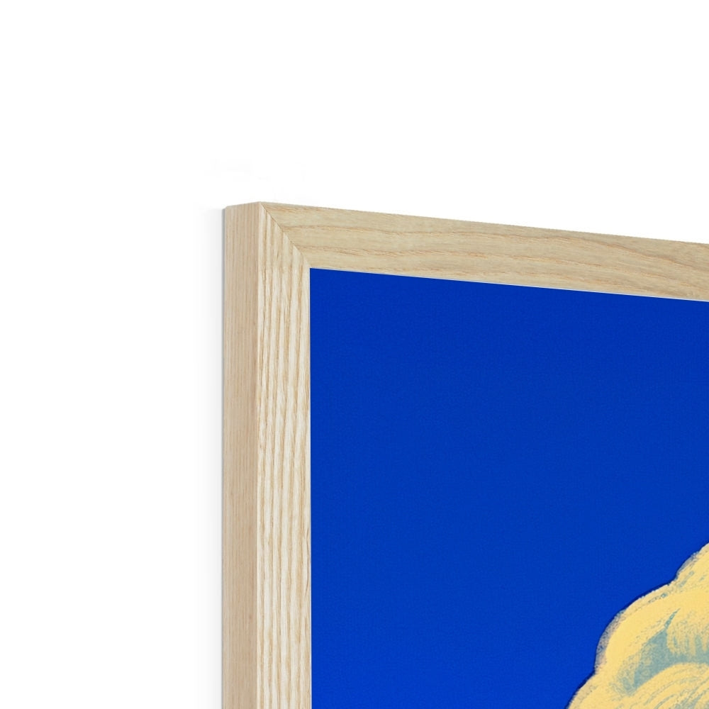 Blizzard Clerk – Surreal Portrait Print – Framed Print view 9 by Soulkeeper2099