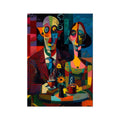 Between the Plaid Jacket and the Red Cup – Dark Art Print – Hahnemühle German Etching Print by Soulkeeper2099