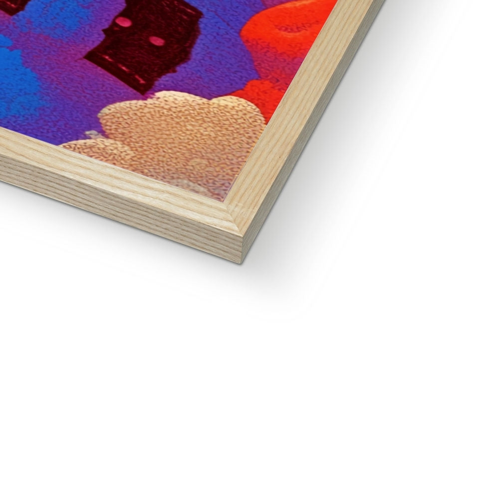 Doppelschicht — Gerahmter Druck – Dunkler Kunstdruck – Ansicht 6 by Soulkeeper2099