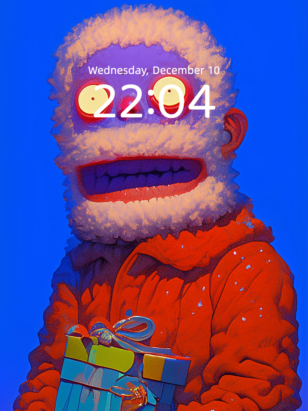 Red-Nose Alert of Snowcloud – Dark Art Wallpaper – wallpaper detail view by Soulkeeper2099