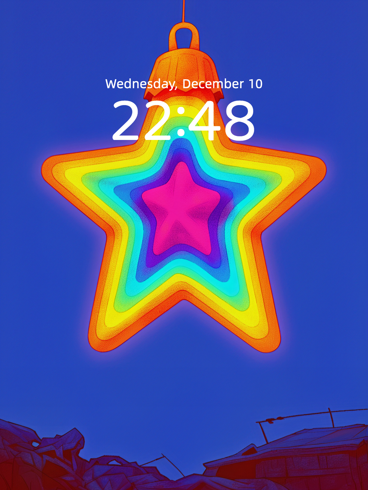 Skull Star Lamp: Post-Snow Static wallpaper