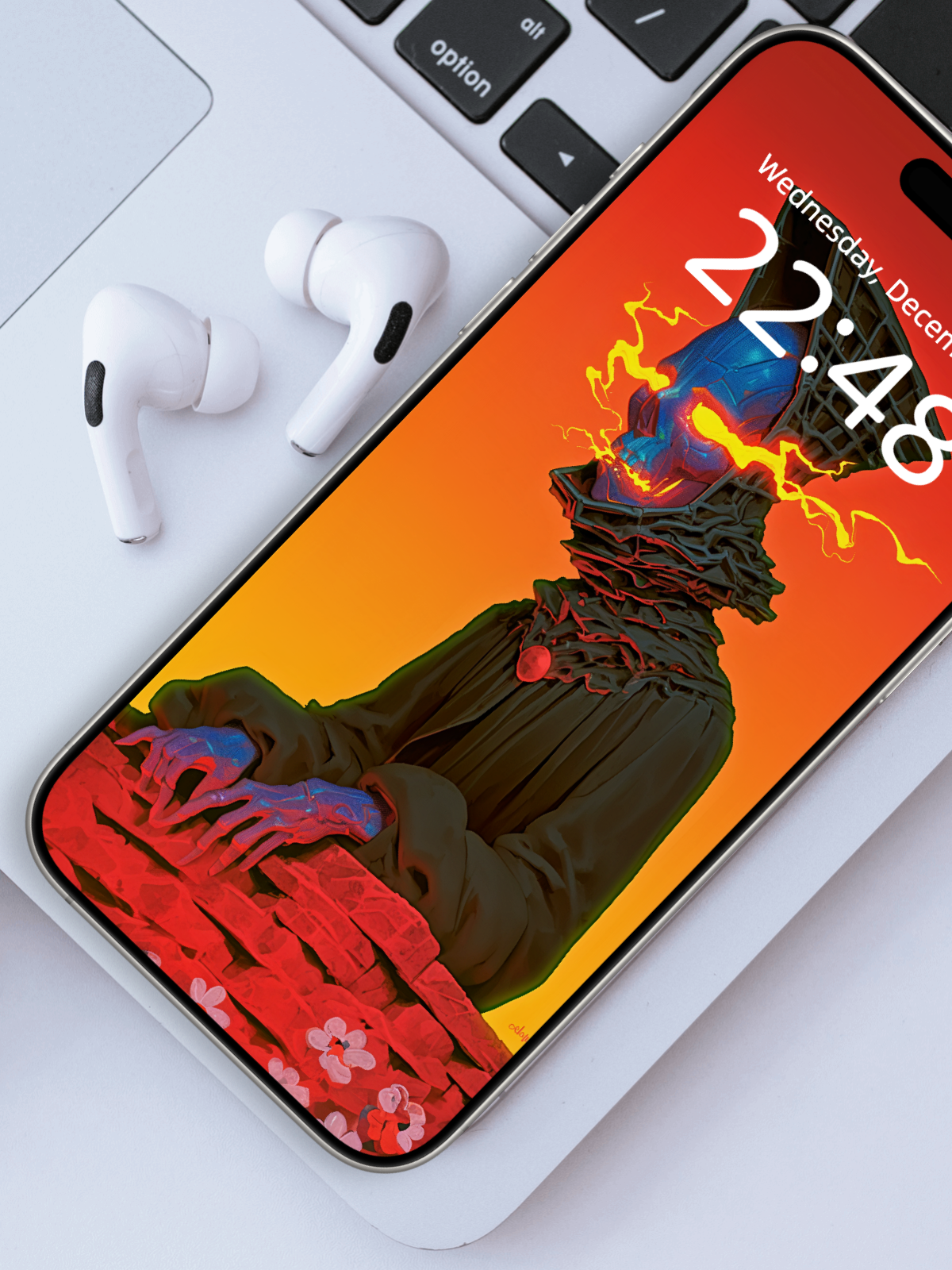 The Scorchlight Monk wallpaper