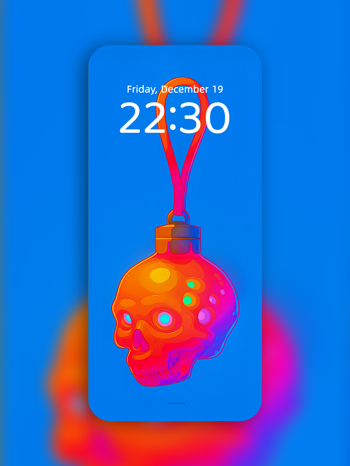Skull Charm Protocol – Dark Art Wallpaper – wallpaper by Soulkeeper2099
