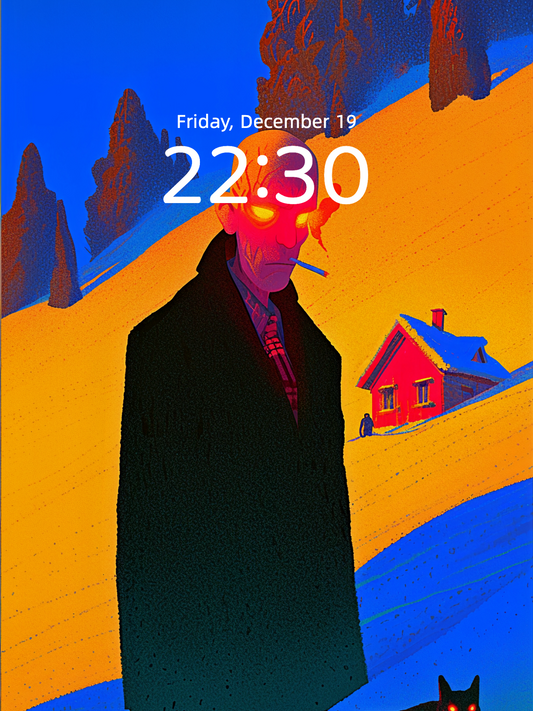 Winter Slope Warden wallpaper