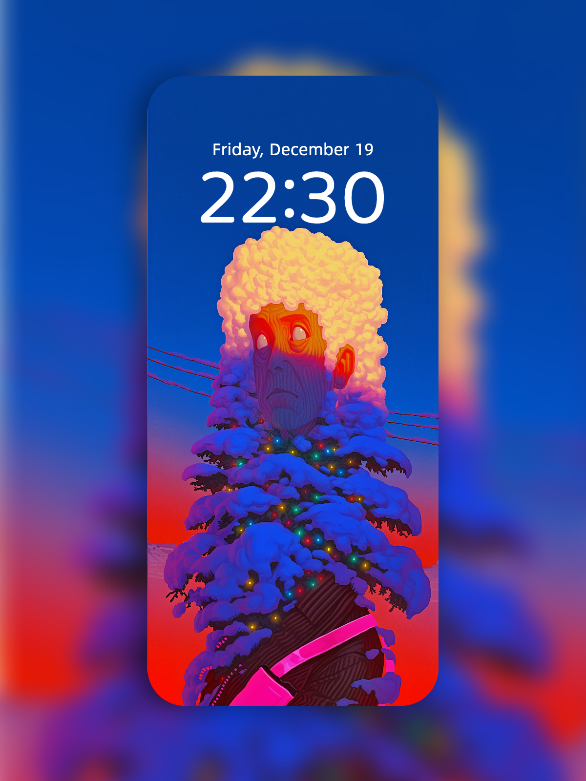 Symptom: Christmas Tree Head wallpaper