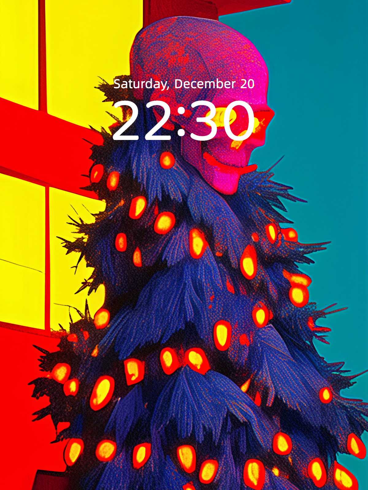 Doorstep Skull Fir wallpaper