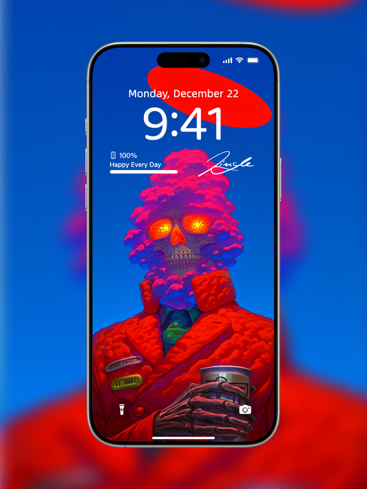 Red Halo Attendant wallpaper