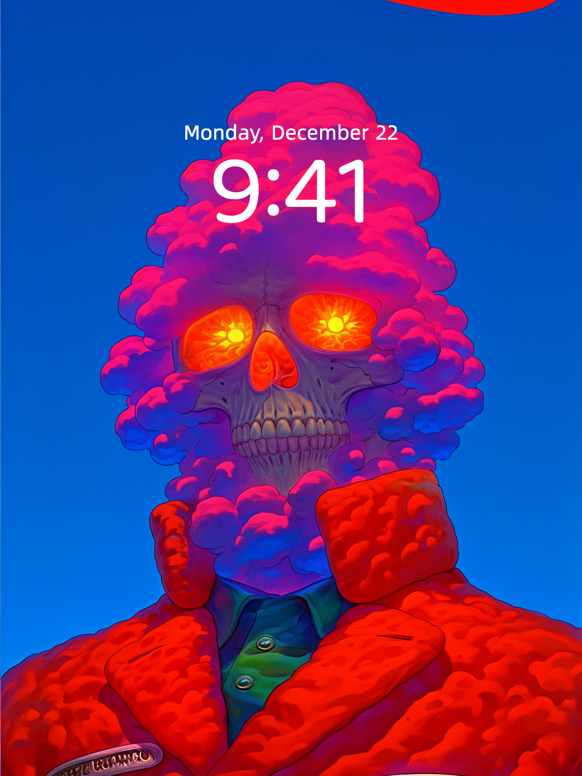 Red Halo Attendant wallpaper