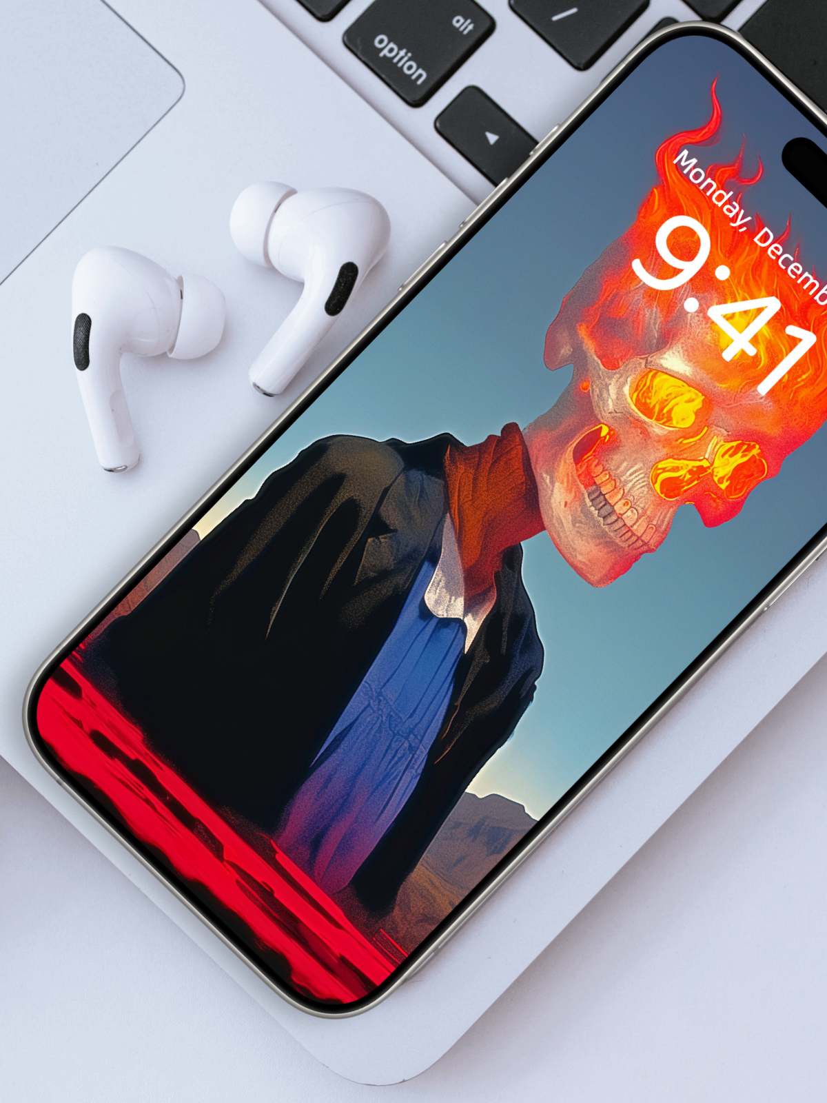 Desert Embers, Smiling wallpaper